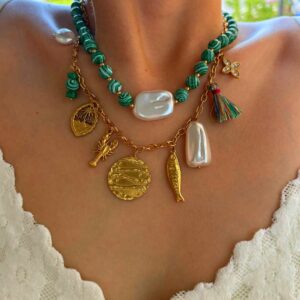 collar grande marino