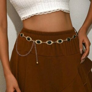 Cinturón de Círculos con Gemas