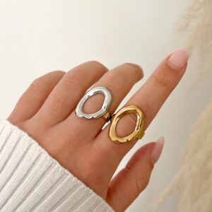 Anillo Circulo Organico